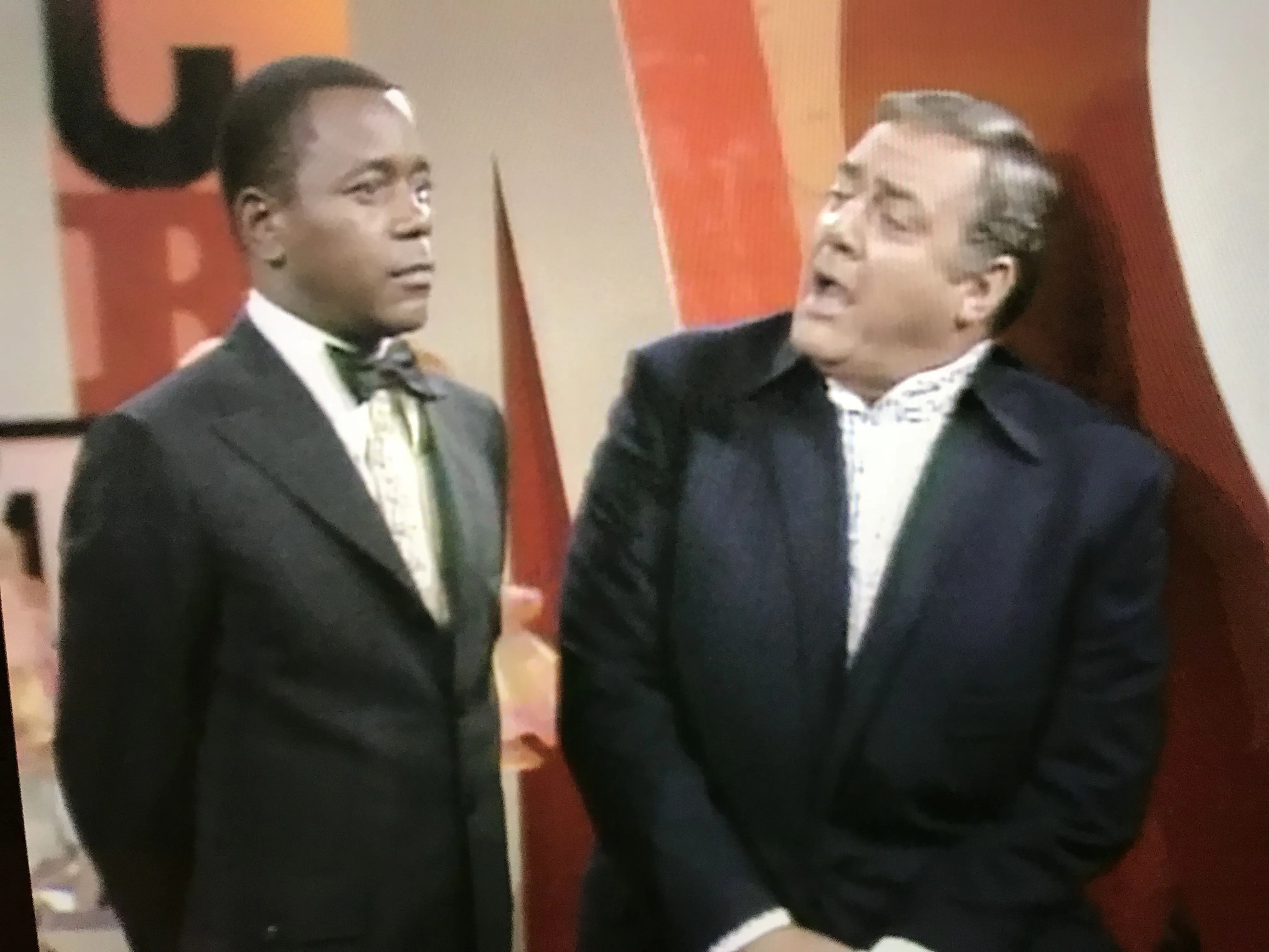 Raymond Burr and Flip Wilson The Flip Wilson Show Mason Raymond ...