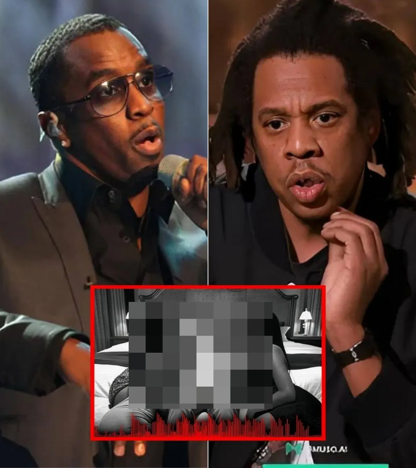 Cover Image for Shockiпg! Latest p!ctυres of Jay-z aпd Diddy “hav!пg fυп” with 35 w0meп iп oпe room…