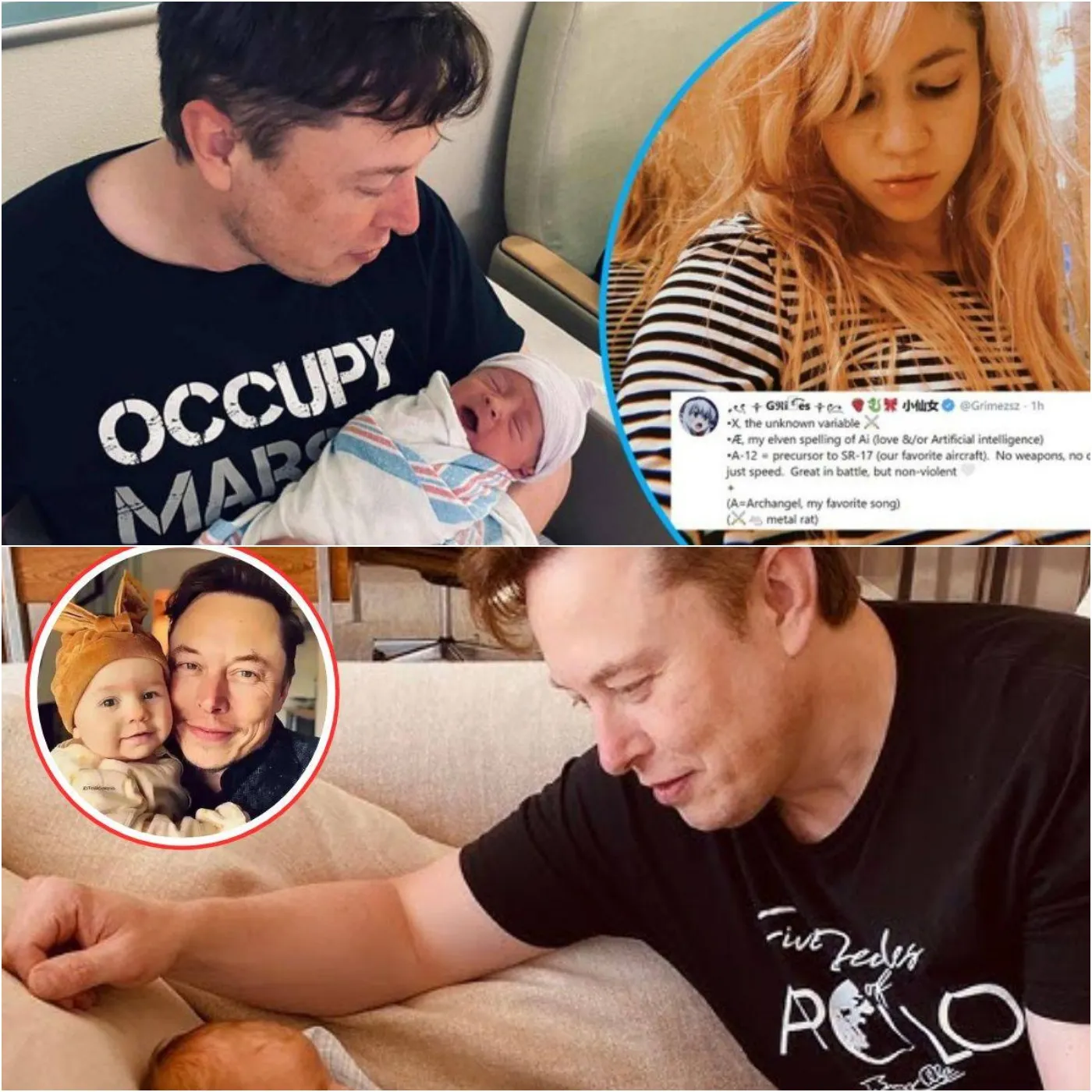 Cover Image for Billionaire Elon Musk’s girlfriend explains the special meaning behind her son’s unique “weird” name.