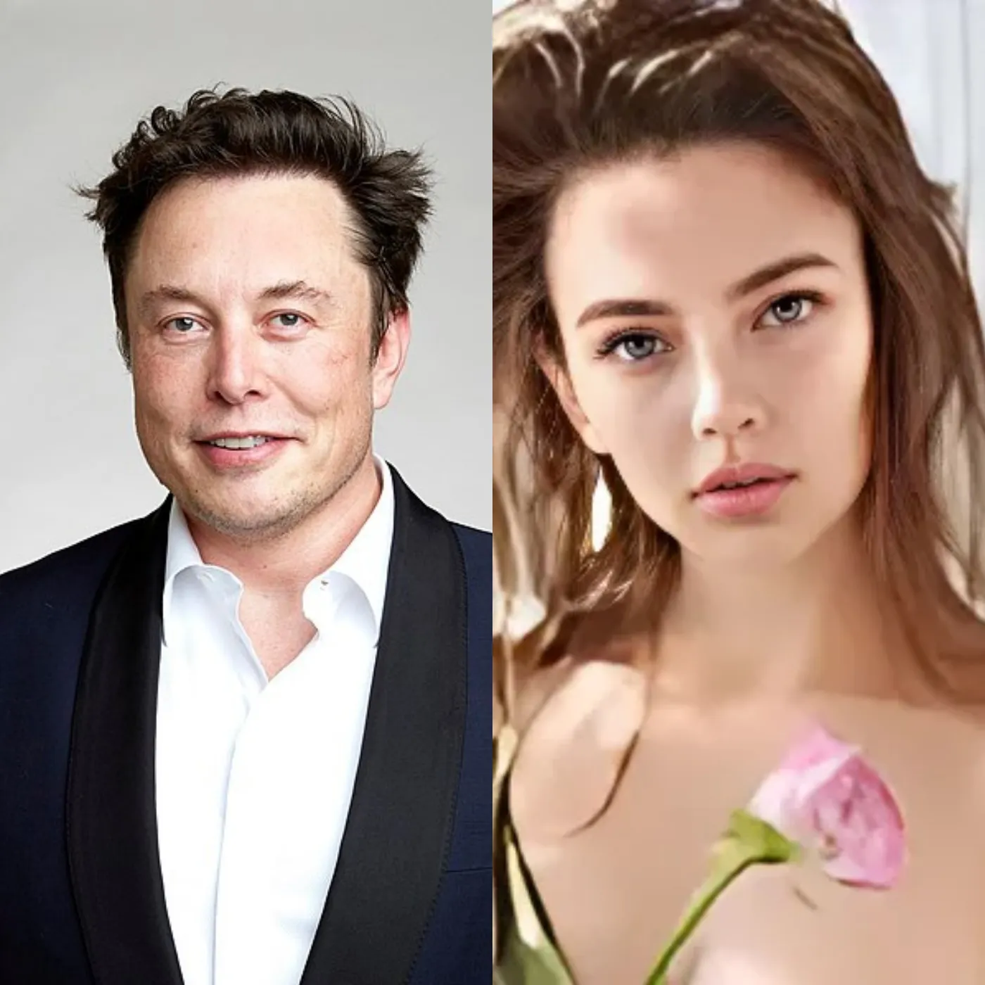 Cover Image for C’est l’amour! Elon Musk, 50, is pictured with new girlfriend Natasha Bassett, 27, having lunch in St Tropez – five months after welcoming a daughter with his ex Grimes👇